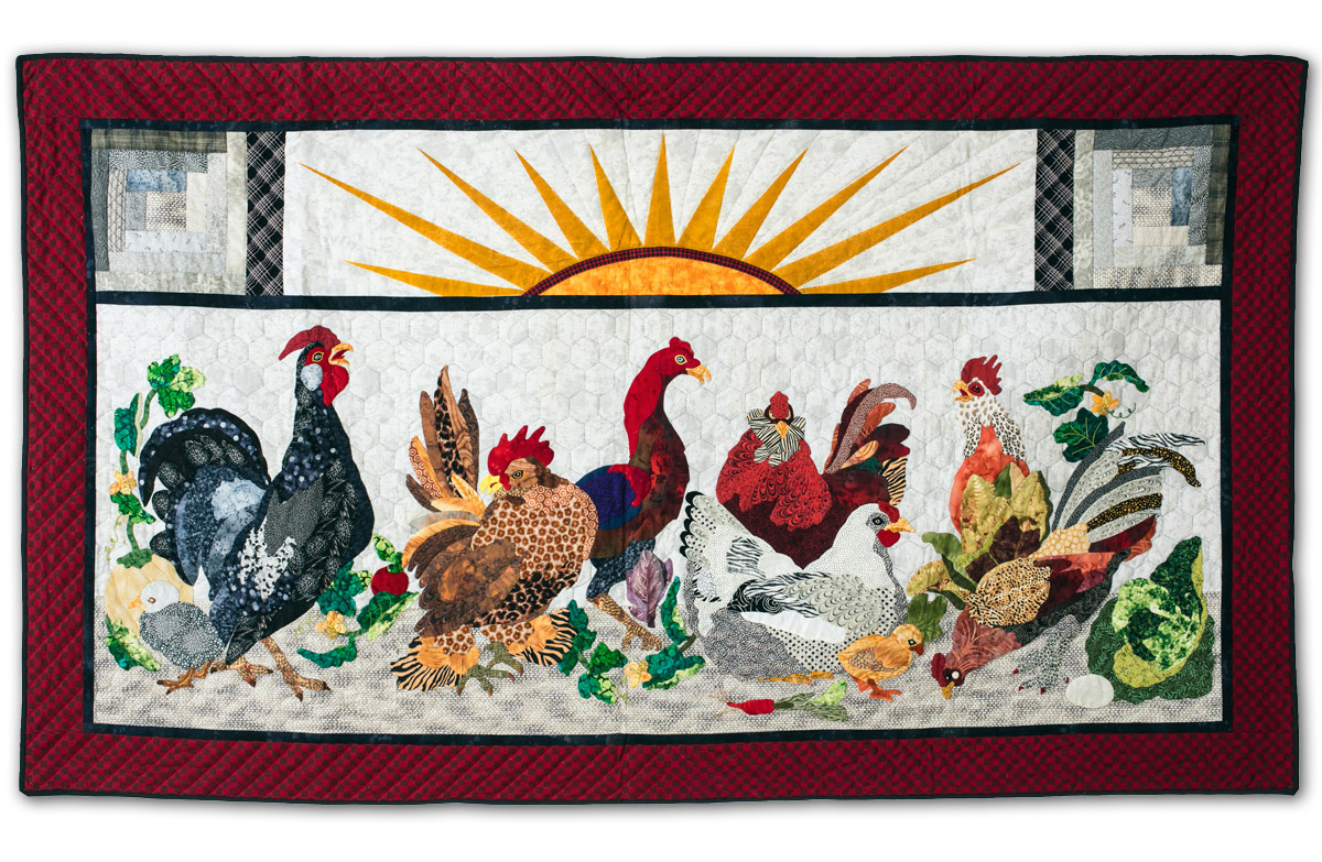  Rooster Quilt Labels - Personalized Farmhouse Quilt